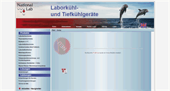 Desktop Screenshot of nationallab.de