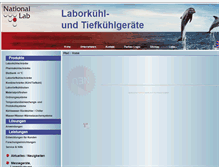 Tablet Screenshot of nationallab.de